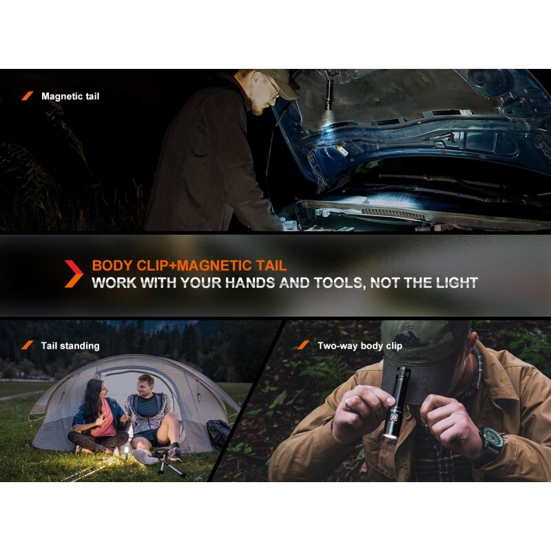 Fenix E28R V2.0 USB-C Rechargeable EDC LED Torch - Image 3