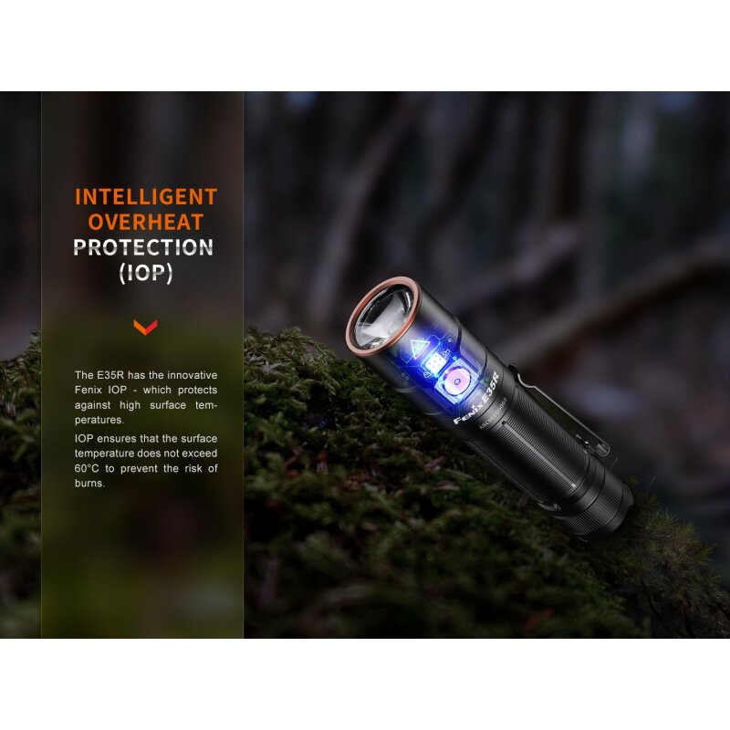 Fenix E35R Rechargeable EDC LED Torch - Image 3